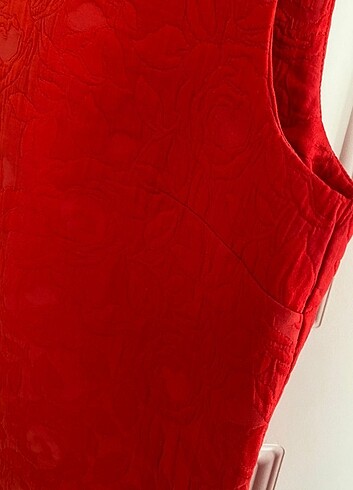 l Beden kırmızı Renk Kısa elbise