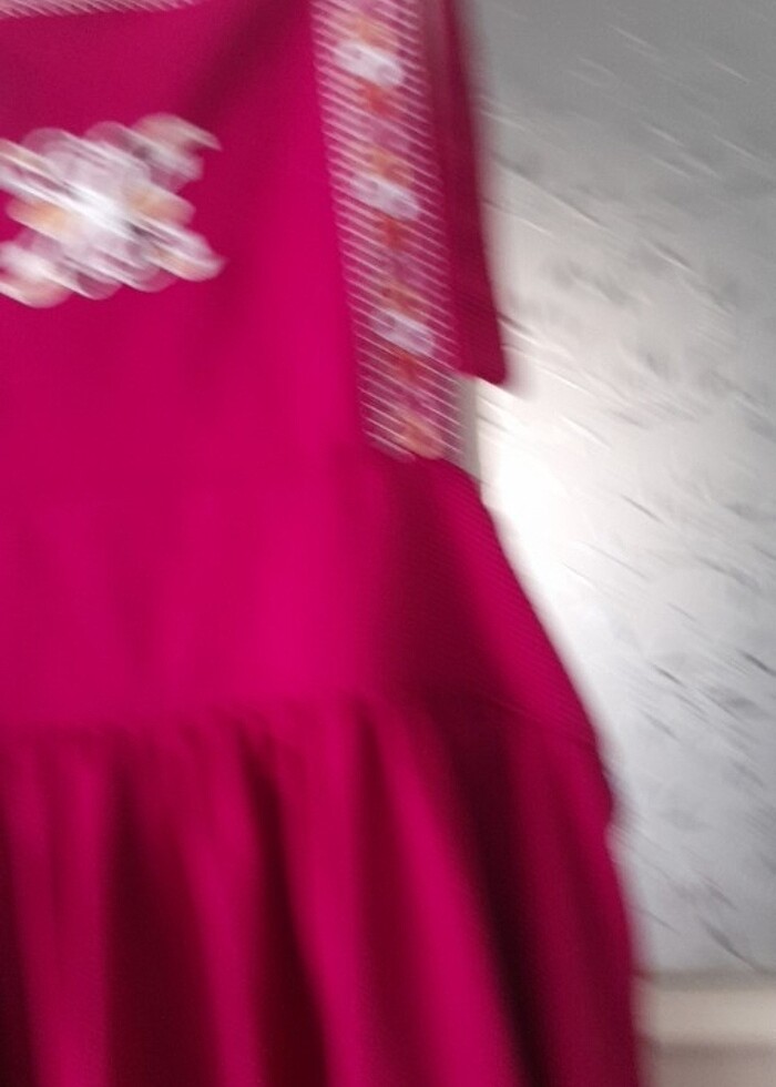 Askılı elbise salopet - Görsel 5