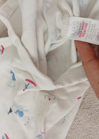 Bebek Erkek Uzun Kollu Pamuklu çıtçıtlı Body - Görsel 2