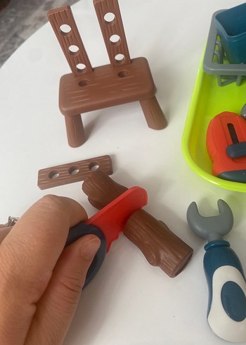 Beden Renk Renkli Eğitici Tamir Seti Oyuncak