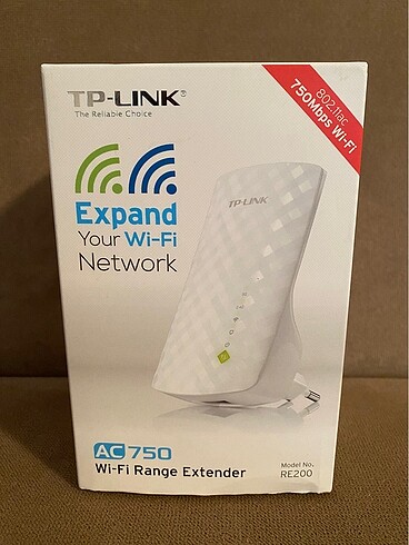 Beden Renk TP-LINK RE200 Wi-Fi Menzil Genişletici