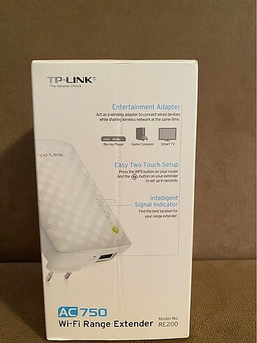 Beden Renk TP-LINK AC750 Wi-Fi Menzil Genişletici RE200