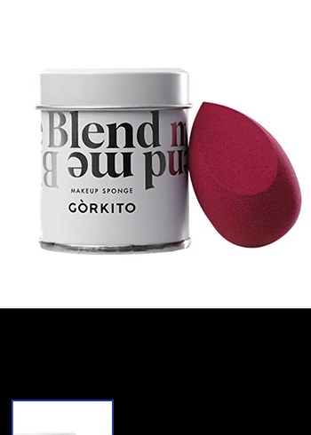 Bordo Makyaj Süngeri - Corkito
