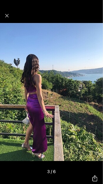 s Beden Tasarım tek kol saten elbise