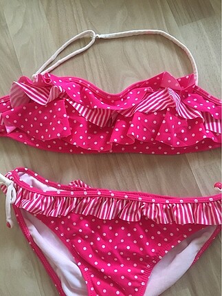 13/14 yaş pembe bikini
