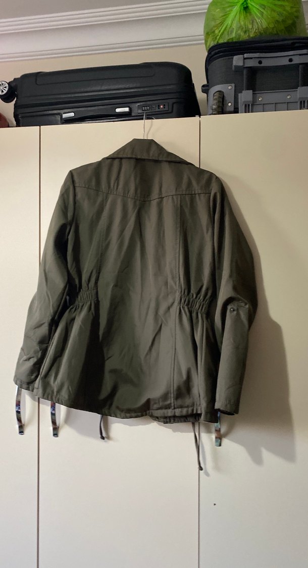 Düğmeli Kadın Midi Ceket - Görsel 2