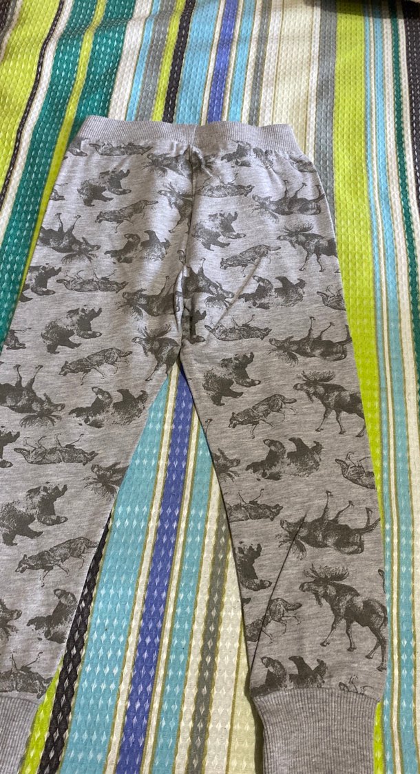 Gri Baskılı Erkek Çocuk Eşofman Altı - Görsel 2