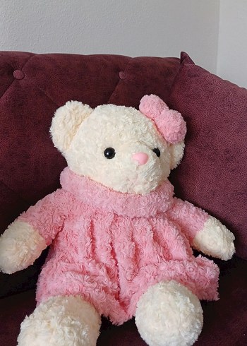 Ikea Pembe Peluş Oyuncak Ayıcık