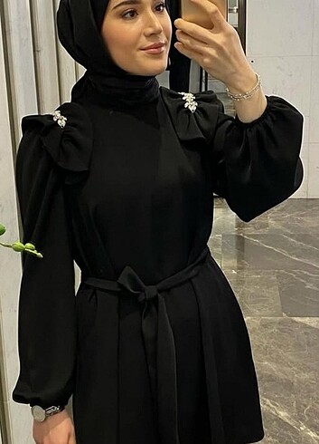 m Beden Tesettür ikili takım pantolon tunik misa desing 