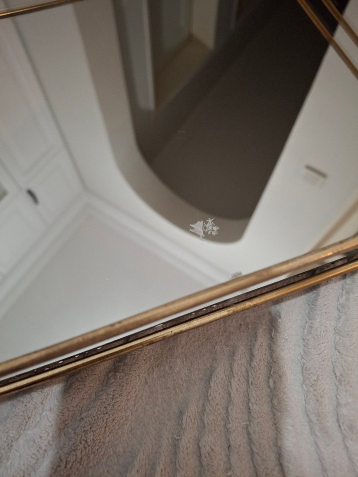 Parlak Altın Renkli Dekoratif Ayna Tepsi - Görsel 2