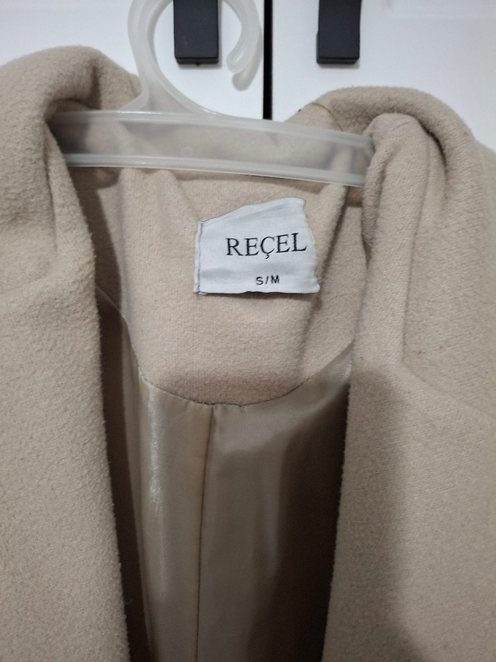 Bej Uzun Kadın Kaban - Görsel 2