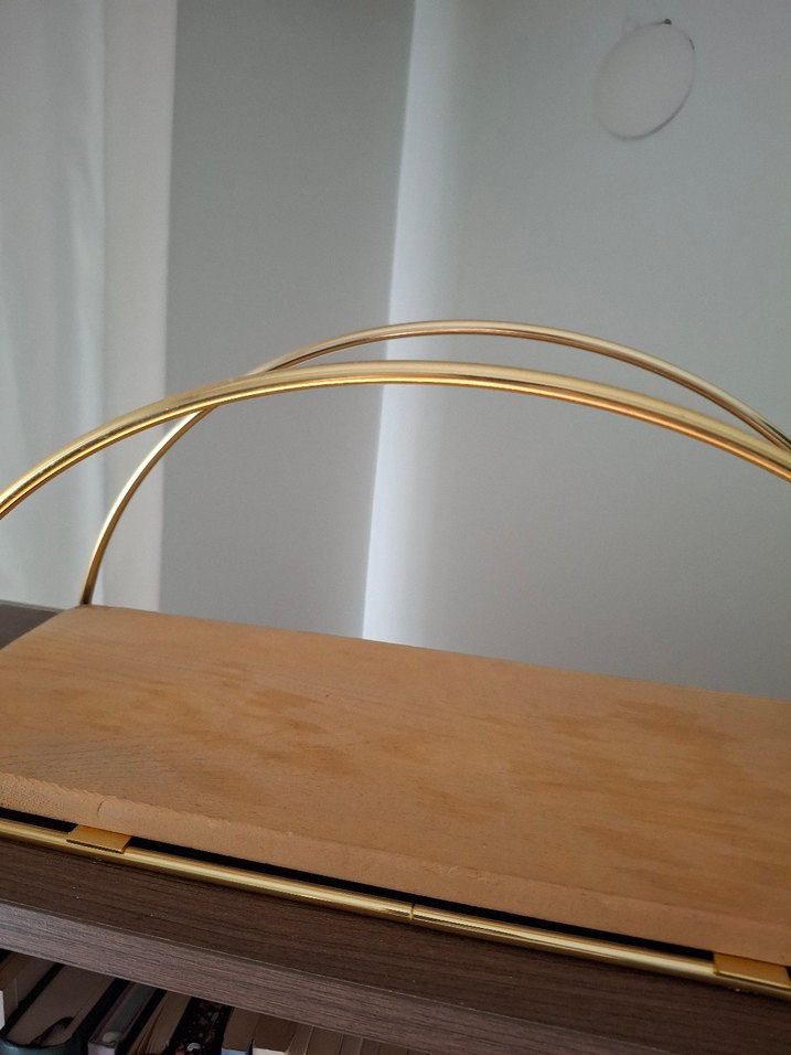 Parlak Altın Renkli  Raf - Görsel 3