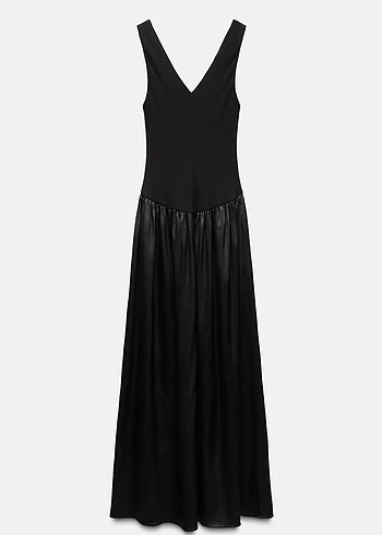 Zara Kontrast Elbise