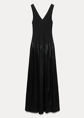 Zara Zara Kontrast Elbise