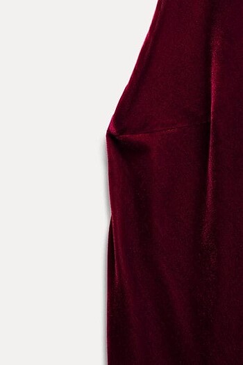 Zara Zara Boyundan Bağlamalı Elbise