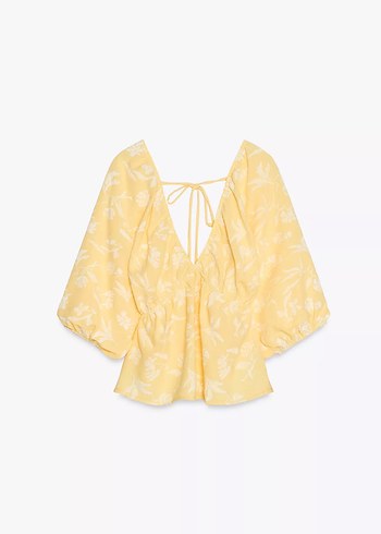 Zara Jakarlı Top