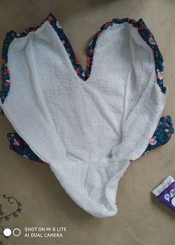 Renkli Baskılı Örgü Bebek Tulumu - Görsel 5