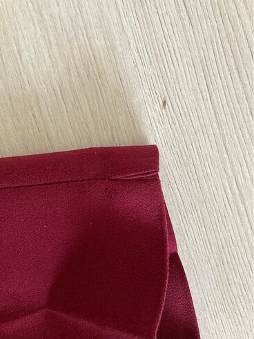 s Beden Kırmızı kumaş pantolon