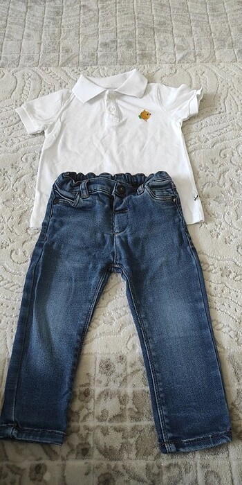 Bebek kot pantalon 