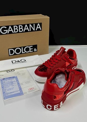 Dolce Gabbana Kırmızı Spor Ayakkabı 36~40 - Görsel 3