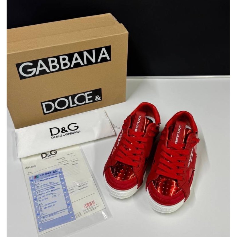 Dolce Gabbana Kırmızı Spor Ayakkabı 36~40 - Görsel 4