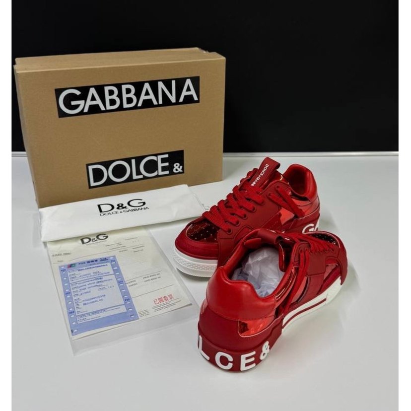Dolce Gabbana Kırmızı Spor Ayakkabı 36~40 - Görsel 3