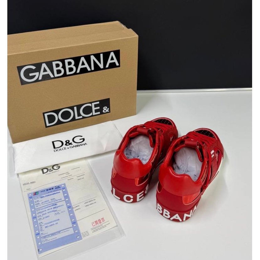 Dolce Gabbana Kırmızı Spor Ayakkabı 36~40 - Görsel 5