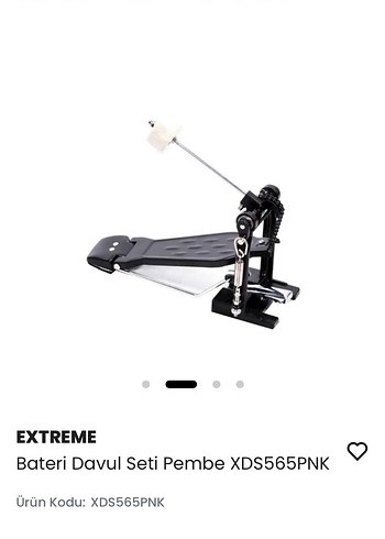 Pembe Extreme Bateri Davul Seti XDS565PNK - Görsel 2