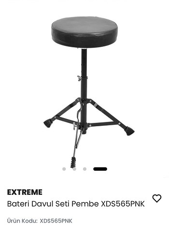 Pembe Extreme Bateri Davul Seti XDS565PNK - Görsel 4