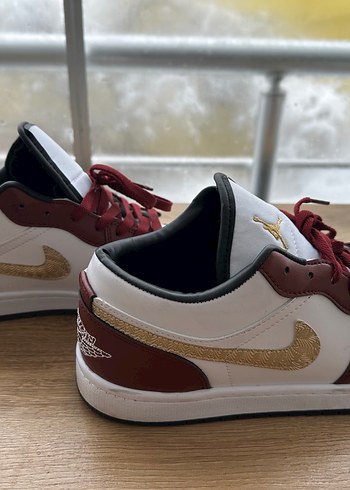 Nike Air Jordan deri erkek spor ayakkabı - Görsel 3