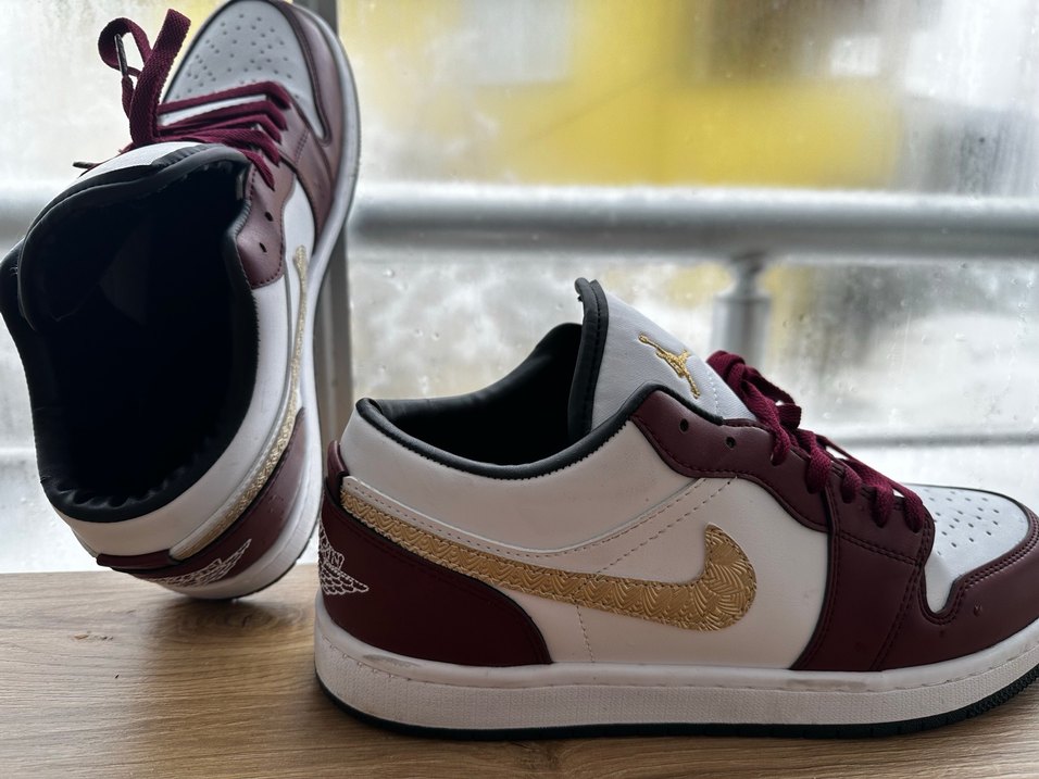 Nike Air Jordan deri erkek spor ayakkabı - Görsel 4