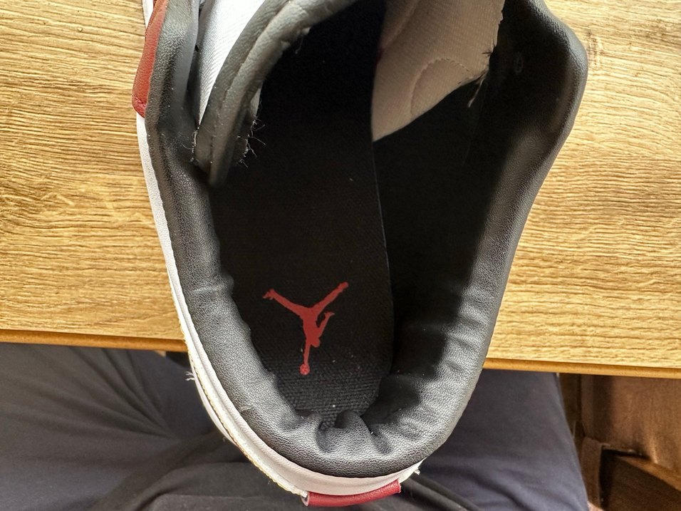 Nike Air Jordan deri erkek spor ayakkabı - Görsel 5