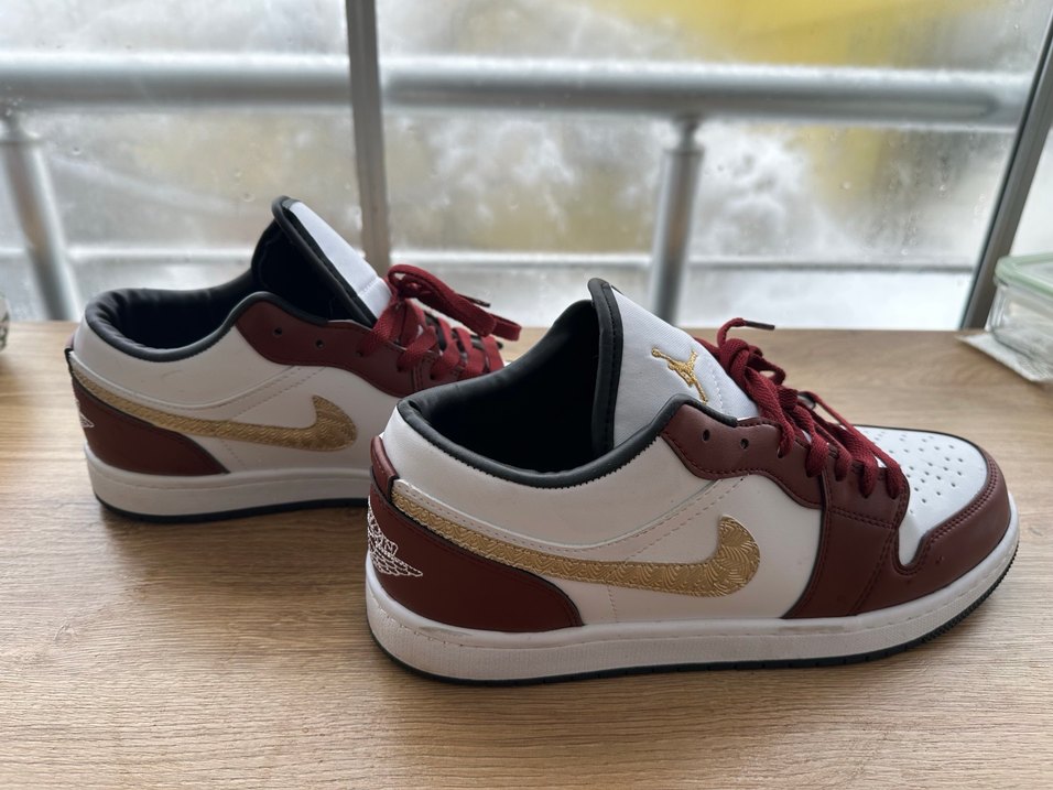 Nike Air Jordan deri erkek spor ayakkabı - Görsel 3