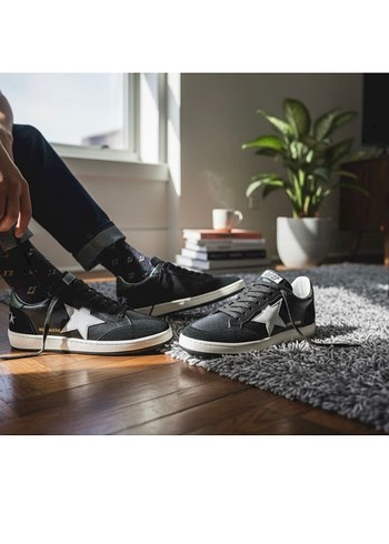 Golden Ghose Gri Stiletto Topuklu Spor Ayakkabısı - Görsel 2