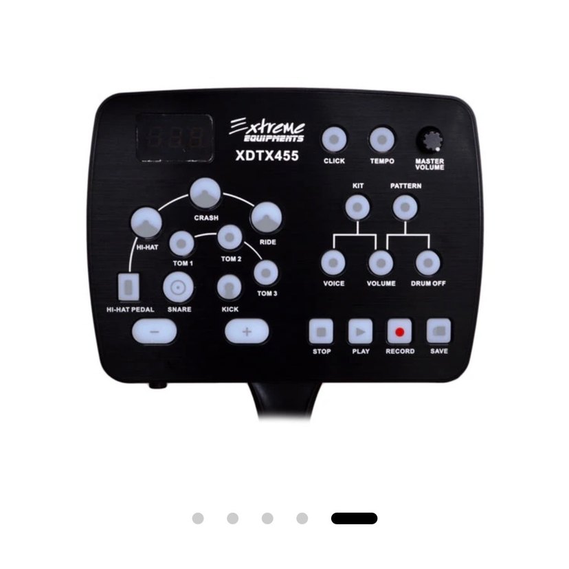 EXtreme Dijital Bateri Seti XDTX455 Siyah - Görsel 2