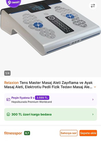 Rosio Fizik tedavi ve masaj Aleti 32000tl yerine - Görsel 7
