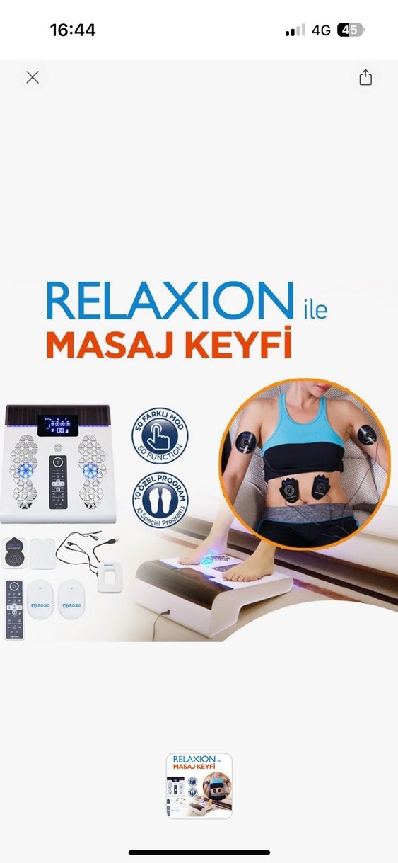 Rosio Fizik tedavi ve masaj Aleti 32000tl yerine - Görsel 5