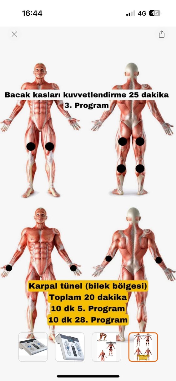 Rosio Fizik tedavi ve masaj Aleti 32000tl yerine - Görsel 4