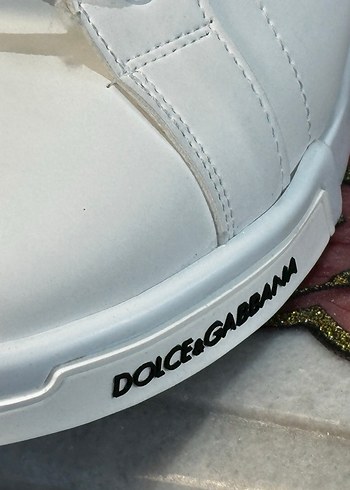 Beyaz Dolce&Gabbana Bağcıklı Erkek Spor Ayakkabı - Görsel 3