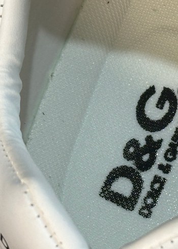 Beyaz Dolce&Gabbana Bağcıklı Erkek Spor Ayakkabı - Görsel 6