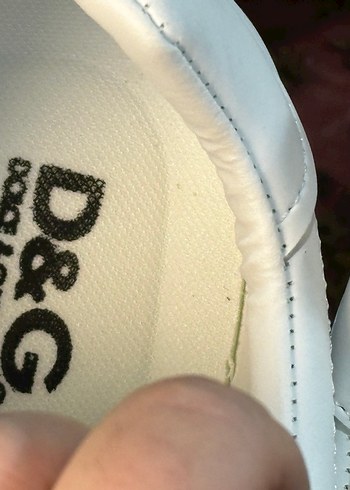 Beyaz Dolce&Gabbana Bağcıklı Erkek Spor Ayakkabı - Görsel 4