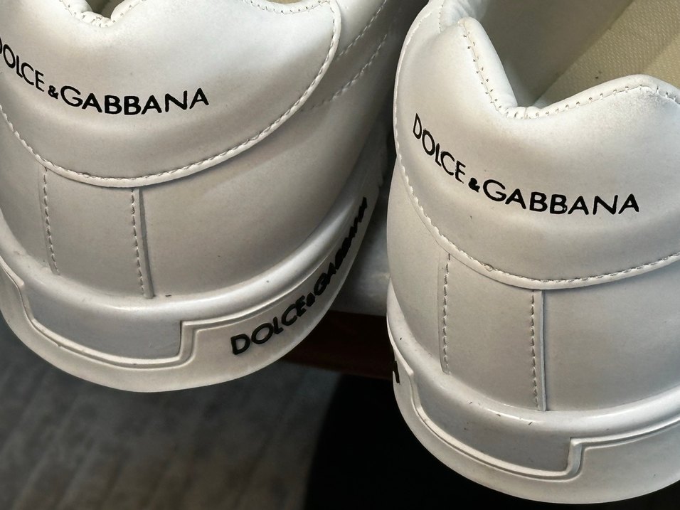 Beyaz Dolce&Gabbana Bağcıklı Erkek Spor Ayakkabı - Görsel 5