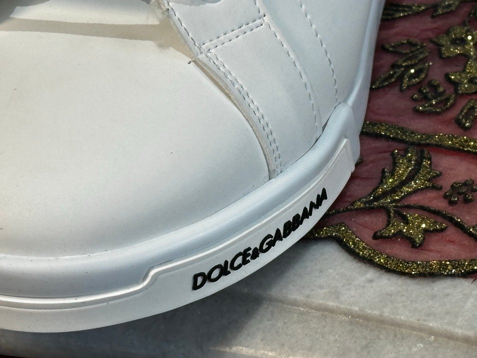 Beyaz Dolce&Gabbana Bağcıklı Erkek Spor Ayakkabı - Görsel 3