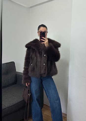 Kahverengi Suni Kürk - Görsel 2