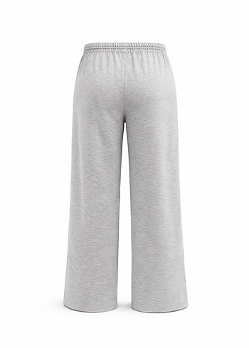 Gri Rahat Kesim Kadın Eşofman Altı - Görsel 2