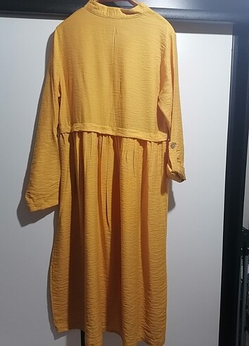 40 Beden altın Renk Günlük elbise 
