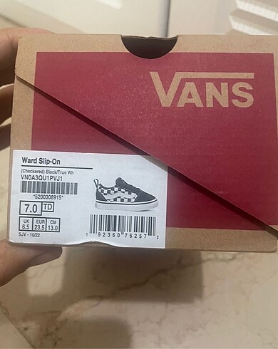 23 Beden Vans 23.5 no spor ayakkabı