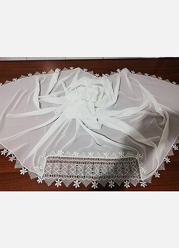 İğne oyası namaz başörtüsü çeyizlik