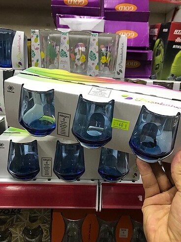 Paşabahçe 6lı bardak