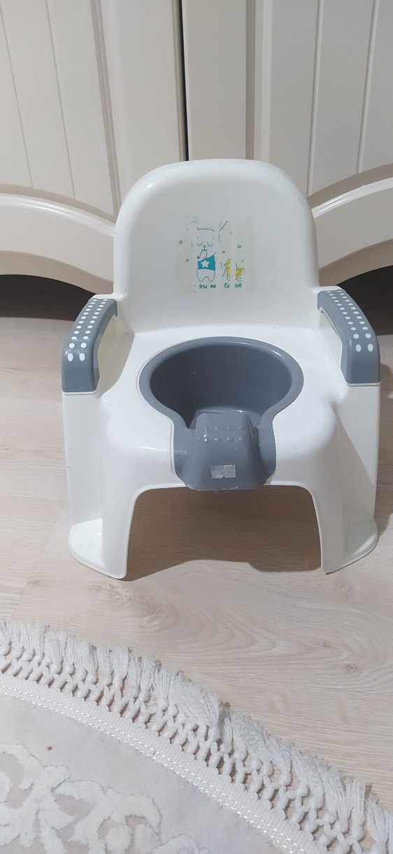 Gri-Beyaz Çocuk Sandalyesi - Görsel 3